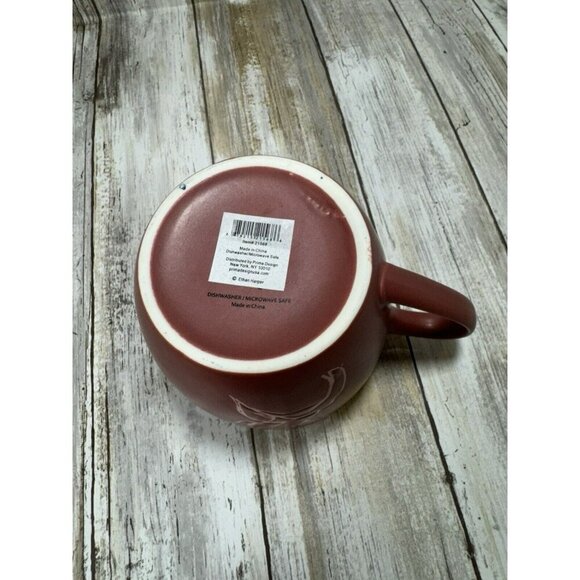 prima design Lady Print Marroon And Pink mugs - Picture 6 of 8